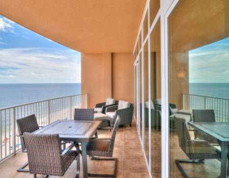 Beach view from the Phoenix condos